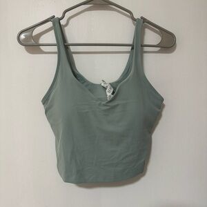 Lululemon Athletica Dusty Green Tank Top